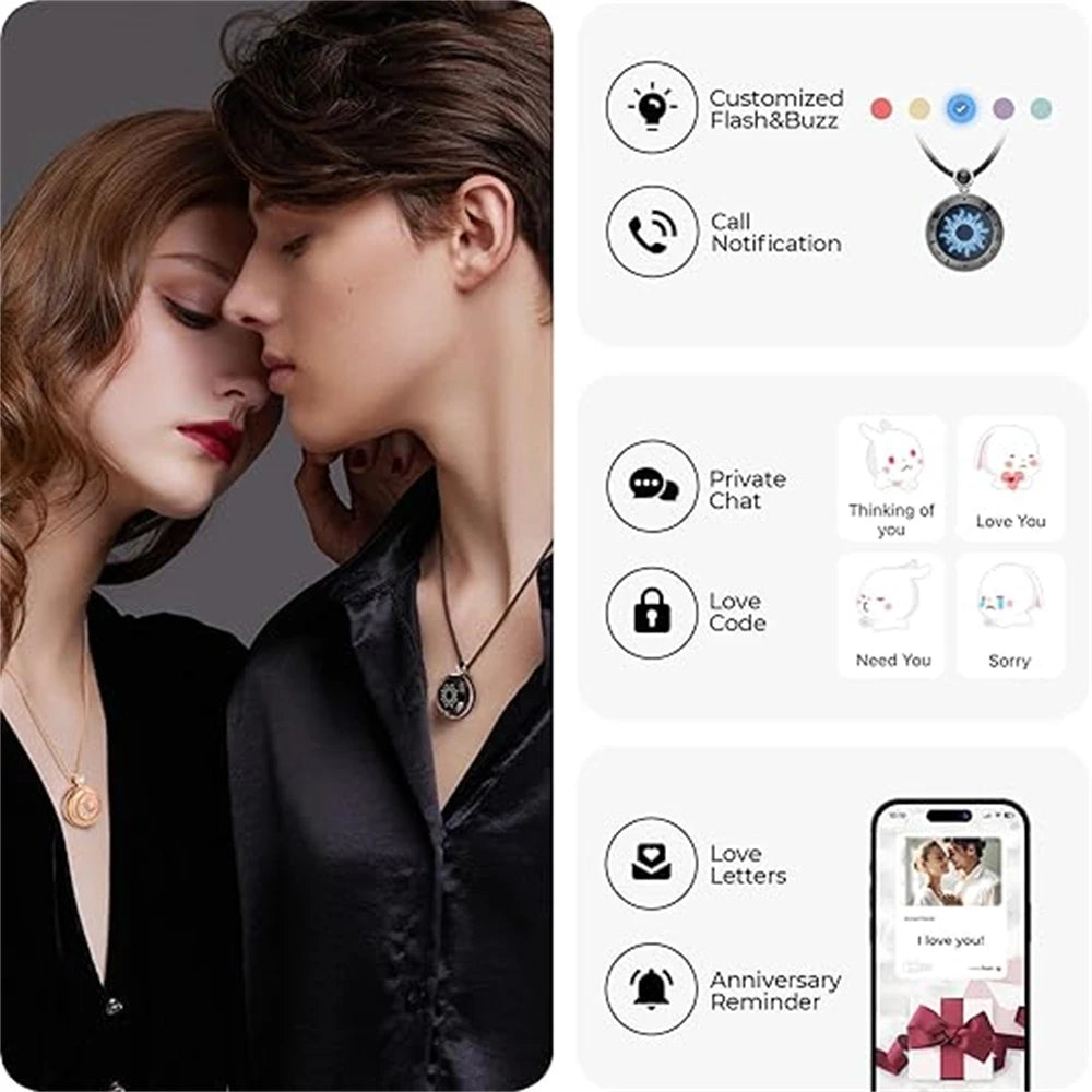 Sun & Moon Smart Connection Necklaces