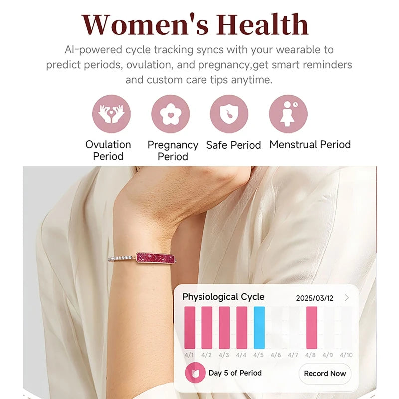 Elegant Women's Smart Health Bracelet