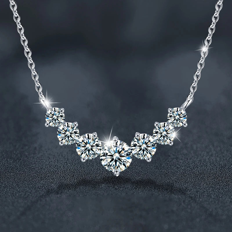 The Essential Solitaire Moissanite Necklace