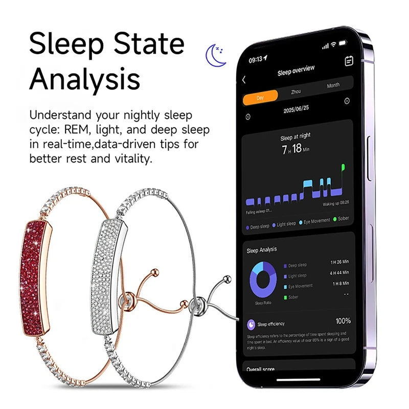 Elegant Women's Smart Health Bracelet