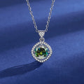 18K Gold Plated Moissanite Solitaire Necklace
