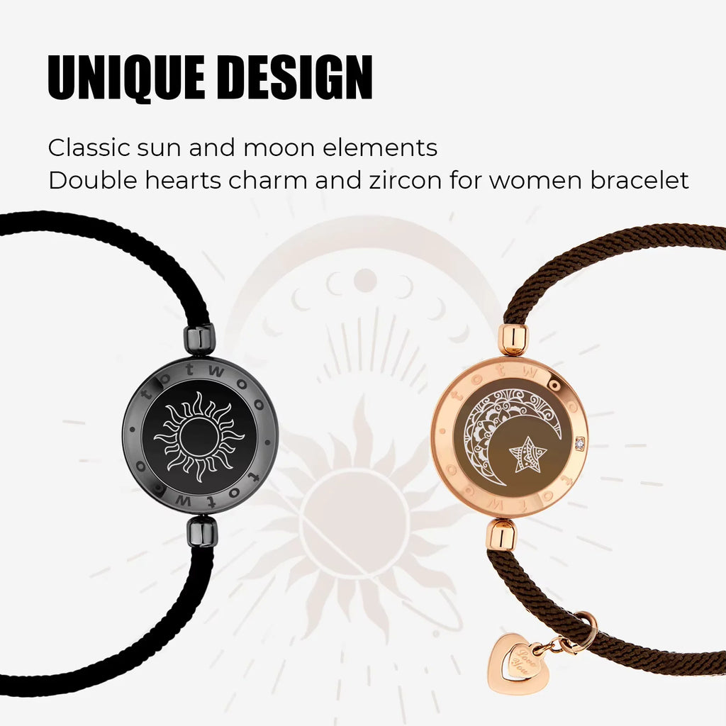 Sun & Moon Smart Long Distance Bracelets