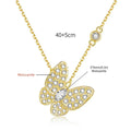 The Marquise Butterfly Moissanite Pendant
