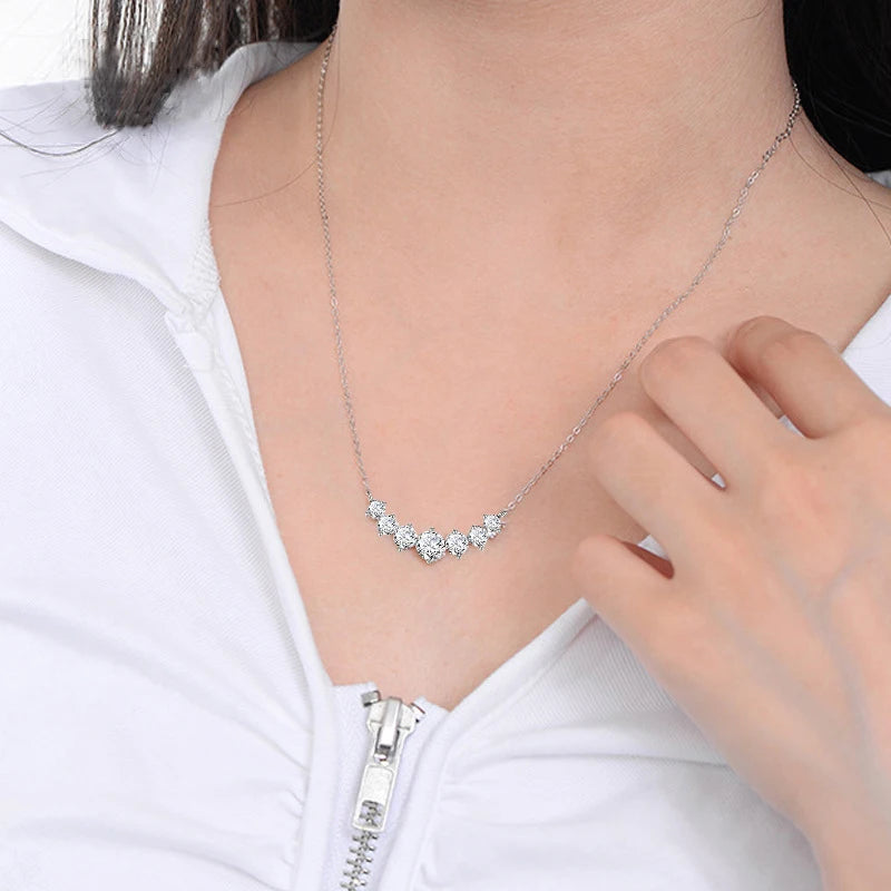 The Essential Solitaire Moissanite Necklace