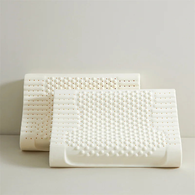 Latex Luxury Pillow Soft Breathable Multi-Purpose All-Season Comfort Washable for Bedroom Hotel  Adults Sleeping Pillow 60x40cm