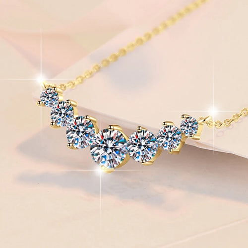 The Essential Solitaire Moissanite Necklace